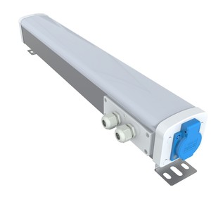 Luz de Emergencia Tri-Proof de 40W LED Blanca con Tira de Aluminio y Plástico para Torres de Turbinas Eólicas y Salas de Distribución de Energía - Product Image 3