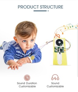 Módulo de sonido de tarjeta de felicitación de luz LED programable OEM al por mayor de China Chip de música Digital personalizado con tipo de altavoz de entrada de CC - Product Image 2