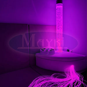 Duyusal odalar sakinleştirici alanlarda görsel eğitim LED Peg duvar otizm duyusal Playroom ekipmanları kabarcık borusu ışıkları - Product Image 3