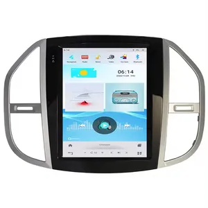 Tela multimídia de alta definição para DVD player de carro Android 11.0 de 12,1 polegadas para Benz VITO