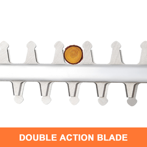 Taille-haie électrique industriel Vertax 650W à double lame, poignée rotative pour un aménagement paysager puissant des <span class=keywords><strong>arbustes</strong></span> - Product Image 4