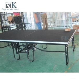 Escenario plegable de acero Escenario de plataforma plegable de fácil instalación para banquetes - Product Image 5