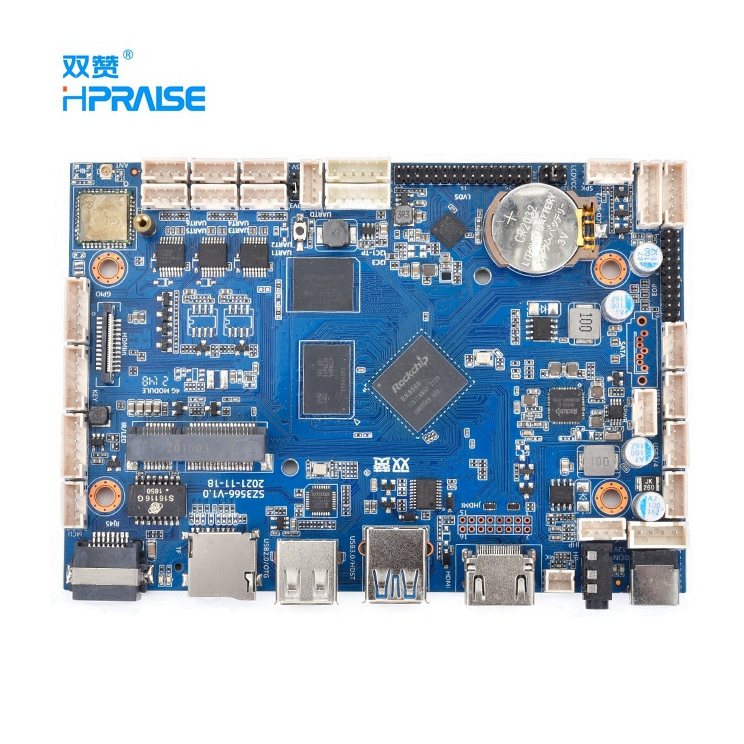 RK3566 rk3588 arm UHD vbyone lvds android linux материнская плата промышленного управления с ЦП
