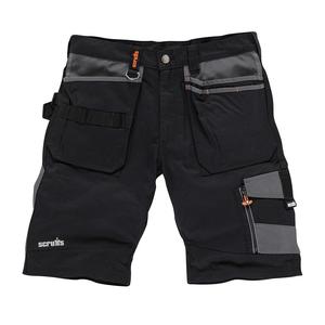 Scruffs Trade Shorts Noir 40 "W - Product Image 1