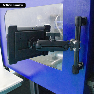 Vin Mounts U-Bolt Base for 7"-14" <b>Tablets</b> Ideal for Trucks, Forklifts and UTV/ATV Mounting Compatible with 0.5"-1.3" Round Tubes - Product Image 6