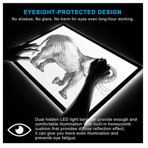 トレーシングと描画A3 LEDトレーシングライトパッドポータブルLEDライトボックストレーサー - Product Image 3