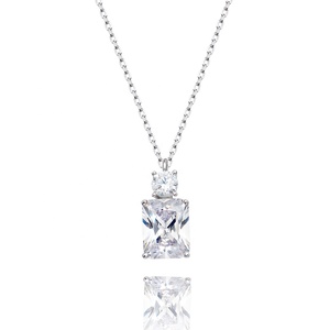 <strong>Mum</strong> <strong>and</strong> <strong>Daughter</strong> Necklace Shine Earing White Gold Cubic Colourful <strong>Jewellery</strong> Set for Loved Female - Product Image 3