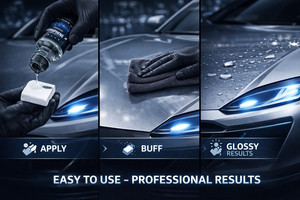 GRAPHONEX Borophene Pro Revestimiento Cerámico Nano para Autos con Boronio Mejorado 50ml |   Durabilidad Extrema Ultra Hidrofóbica Resistente a los Arañazos y a los Rayos UV - Product Image 5