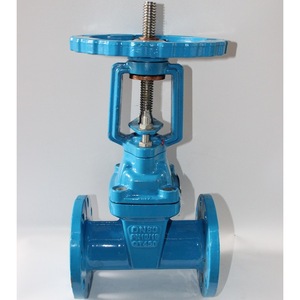 Vanne à opercule souple Longyao Shuangyong Z41X 16Q en fonte ductile à tige montante pour le contrôle du débit d'eau - Product Image 1