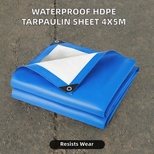 Bâche en PE <span class=keywords><strong>de</strong></span> qualité commerciale, résistante, imperméable, avec bords renforcés pour les échafaudages <span class=keywords><strong>de</strong></span> construction - Product Image 1