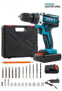 Perceuse Électrique Design à Angle Numérique, Outil de Perçage Sans Fil, Ensemble de Perceuse à Percussion Sans Fil, Spécifications Électriques - Product Image 5