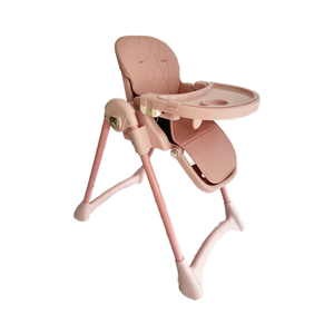 Chaises hautes pour bébé Vente à chaud en ligne <span class=keywords><strong>Chaise</strong></span> de salle à manger pour bébé OEM avec design pliable Caractéristiques ergonomiques Réglage de la hauteur et du dossier - Product Image 5