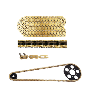Cadenas Doradas de Aleación para Motocicleta China en Varios Tamaños-428 <span class=keywords><strong>420</strong></span> 428H a Precios Competitivos - Product Image 1