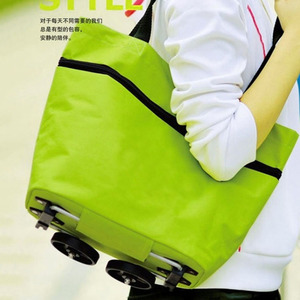 <span class=keywords><strong>Sac</strong></span> <span class=keywords><strong>à</strong></span> provisions <span class=keywords><strong>de</strong></span> supermarché <span class=keywords><strong>pliable</strong></span> portable avec logo personnalisé tissu Oxford avec roues Sacs <span class=keywords><strong>à</strong></span> provisions - Product Image 6