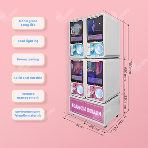 Máquina Expendedora Coleccionable, Máquina Gacha con Tarjeta <span class=keywords><strong>de</strong></span> Crédito |   Pago sin efectivo para el moderno quiosco <span class=keywords><strong>de</strong></span> centro comercial, máquina expendedora <span class=keywords><strong>de</strong></span> gashapon con giro <span class=keywords><strong>de</strong></span> huevos - Product Image 5