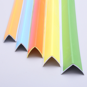 Bande de protection <span class=keywords><strong>d</strong></span>'angle en L haute résistance pour murs, anti-collision, pour hôpitaux, salons, carrelages, en PVC - Product Image 2