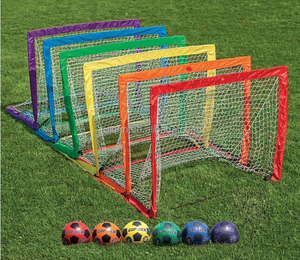Portería <span class=keywords><strong>de</strong></span> fútbol plegable emergente más vendida para niños Portería estilo tren para diversión <span class=keywords><strong>de</strong></span> fútbol infantil - Product Image 6