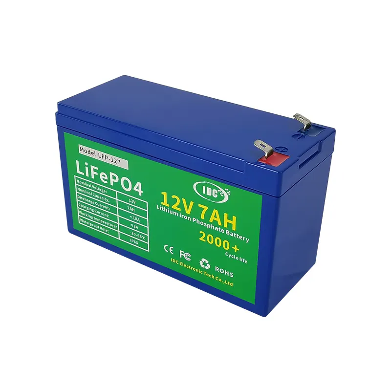 Lifepo4-batería recargable para sistema de alarma, Grado A, 12v, 7ah, 24v, 48v, 20ah, 50ah, 100ah, 12v, 7ah, lifepo4