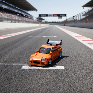 Blocs de construction en plastique PB8815 - Voiture éducative <span class=keywords><strong>Supra</strong></span> A80 sous licence - Vente en gros transfrontalière - Product Image 3