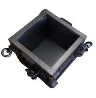Équipement d'essai de dimension standard-moules concrets de cube d'essai de fonte pour des matériaux de construction