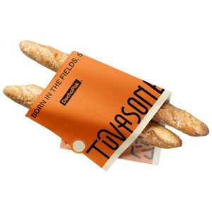 Free Design Custom Logo Wrapping Paper <b>for</b> <b>Small</b> Business Dessert Shop Food Grade Grease-proof Wax Paper - Product Image 1