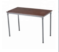 Ensemble de tables et chaises rectangulaires pour salle de classe, 2 places, garantie 10 ans, empilables, mobilier scolaire pour atelier, chambre, hôtel