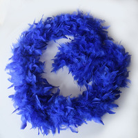 Boa en plumes de dinde premium Chandelle 80g épais, 2 yards, pour spectacle scénique et décoration de fêtes
