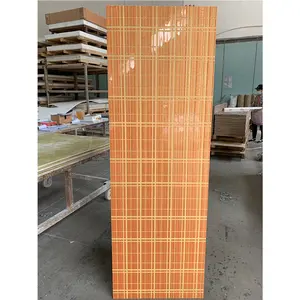 Manufacture price resin MDF composite panel for wall decoration