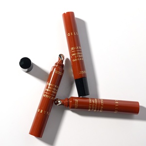 Tube de crème pour les yeux personnalisé de luxe 15 ml 15 g avec embout métallique et applicateur en alliage de <span class=keywords><strong>zinc</strong></span>, emballage cosmétique - Product Image 2