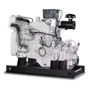 Low price Cummins Small boat engine 6BT5.9-M120 Cumins marine engine with advance gear box 120hp fishing boat engine