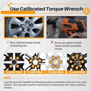 24PCS 6 Hexagon 14x2 Universal Chrome Bulge Acorn Car Wheel <strong>Lug</strong> <strong>Nuts</strong> for Ford F-150 2004-2014 - Product Image 5