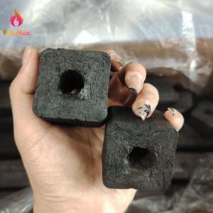 Carbón de Shisha Cuadrado <span class=keywords><strong>Bumbu</strong></span> Negro Puro de Fábrica FireMax, Carbón de Aserrín, Hecho a Máquina, Encendido Rápido, Logotipo Personalizable - Product Image 1