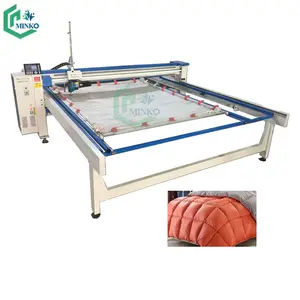 computerized chain stitch quilting machine manufacture double needle embroidery quilting machine price
