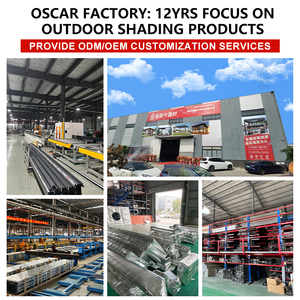 Pérgola de Aluminio Manual de Alta Calidad para Jardín, Patio, Balcón o Terraza, con Persianas Ajustables y Función de Cerramiento - Product Image 2