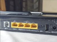Módem de Fibra Óptica Usado HS8145V XPON ONU 4GE+1POTS+1USB AC1200 WiFi 5 de Doble Banda, Modo GPON EPON, Firmware en Inglés, FTTH ONT