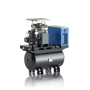 Compresor de Aire de Tornillo de Alta Calidad, Compresor Industrial con Filtros de Secador de Aire de Imán Permanente, Tanque de Aire Opcional para 10~20HP - Product Image 4