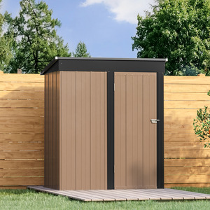 AJUNION Backyard <strong>Tools</strong> <strong>House</strong> Garden Shed Waterproof Metal Storage Shed Steel Garden <strong>House</strong> - Product Image 2