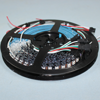 Adressable individuellement tira ws2812b 5m 5050 smd 60led/m 5V 144led/m Smart Programmable Address ws2812b Pixel RGB Led Strip