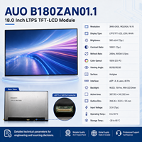 18 inç AUO B180ZAN01.1 3840x2400 WQUXGA 240Hz Dizüstü Bilgisayar LCD Ekran EDP 1.4 HBR3 40 Pin Ekran Paneli Oyun Dizüstü Bilgisayarı için