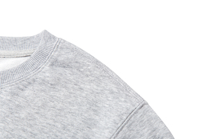 Sweat-shirt unisexe à manches longues, col rond, en tricot respirant, épais, uni, pour un usage quotidien, design doublé pour l'hiver - Product Image 4