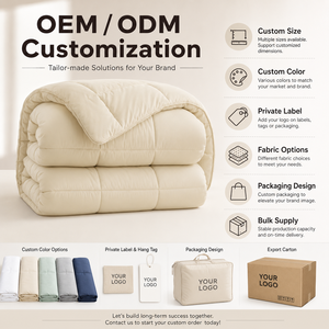 <span class=keywords><strong>Couette</strong></span> matelassée en <span class=keywords><strong>duvet</strong></span> d'oie 80% pour lit Queen Size, avec housse 100% satinée - Product Image 5
