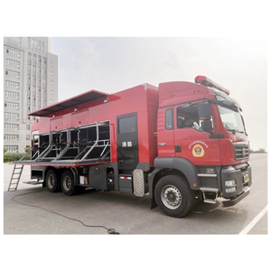 Hino HOWO <span class=keywords><strong>6x4</strong></span>โดรนปีกคงที่ยานพาหนะขนส่งที่ใช้สำหรับขนส่งโดรนแบบรุม - Product Image 2