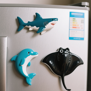 Aimants <span class=keywords><strong>de</strong></span> réfrigérateur en résine d'animaux du monde marin <span class=keywords><strong>de</strong></span> l'océan côtier en gros - Product Image 2