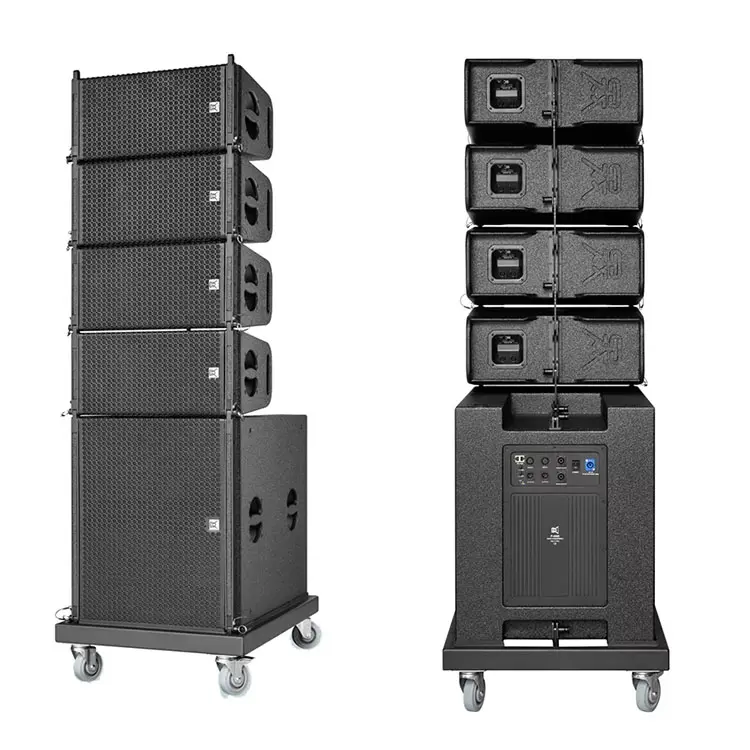 Professional Outdoor Pa System Active Speaker System Audio Two-Way Line Array System