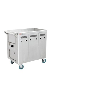 Carrello Mobile per Alimenti in Acciaio Inox/Carrelli di Servizio per Sala da Pranzo con Ruote Vendita all'Ingrosso dalla Fabbrica Cinese/Carrello Elettrico per Snack Wanchu - Product Image 4