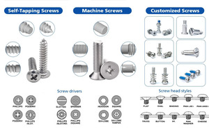 Manufacture Countersunk Head Cross Screws Machine Screws Stainless <strong>Steel</strong> Equipment Screws - Product Image 3