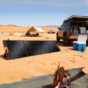 Super Efficient 400W Monocrystalline Foldable <b>Solar</b> Panel TUV Certified >23% Efficiency 32 Cells Outdoor Camping Emergency - Product Image 5