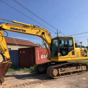 Excavatrice sur chenilles Komatsu PC160 d'occasion, importée du Japon, 16 tonnes, modèle 2021, moteur, pompe, machine de construction pour le terrassement - Product Image 1