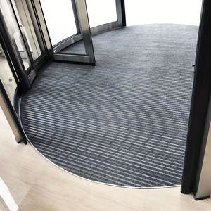 Alfombrilla para escaleras al aire libre, felpudo grande de metal de aluminio, alfombrilla para puerta de entrada de bienvenida para edificio de oficinas - Product Image 2