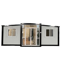 Salle de bain préfabriquée extensible de luxe avec design moderne et installation rapide pour maison, bureau, hôtel, villa et appartement